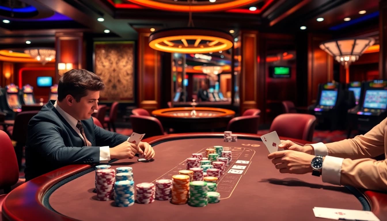 Experience high-stakes excitement at https://go8.live/ with thrilling poker action and vibrant casino atmosphere.
