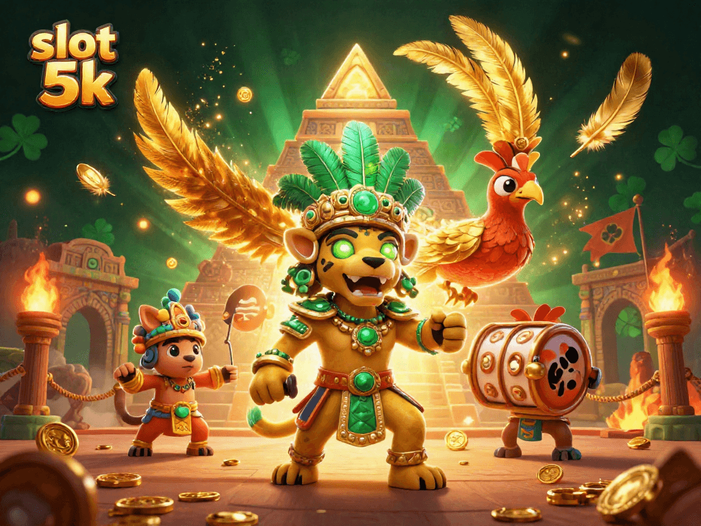 Mainkan slot 5k dengan karakter menarik dan atmosfer kasino yang memikat