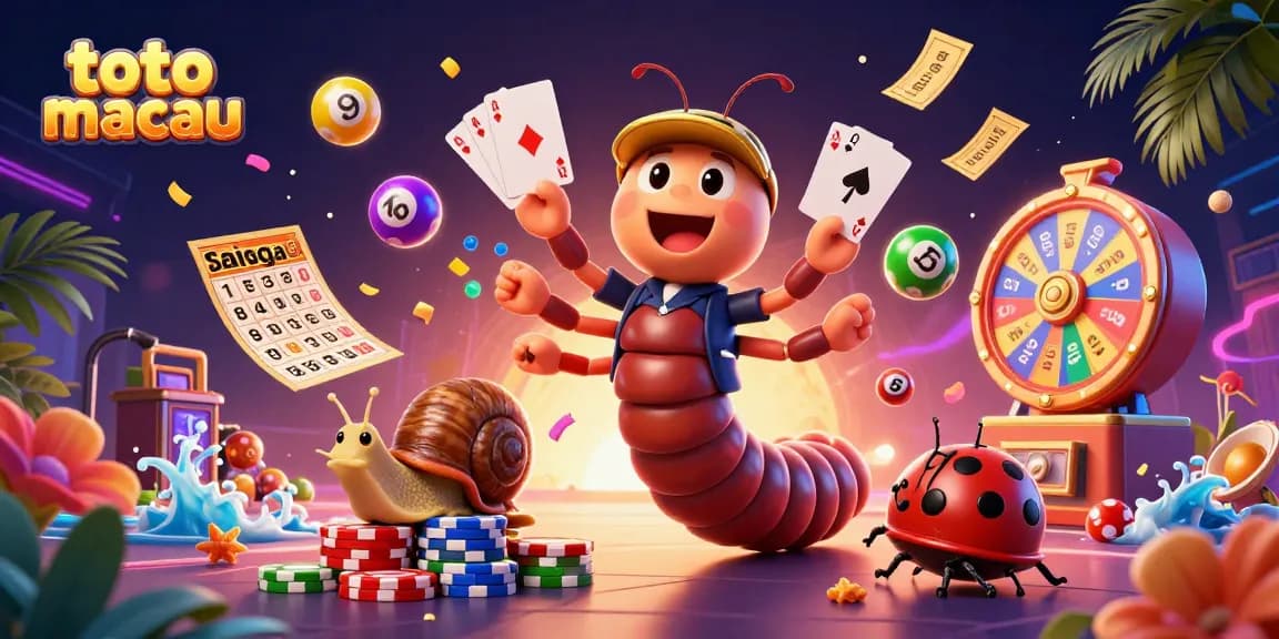 Aktivitas menarik di toto macau dengan dealer unik dan berbagai elemen permainan kasino.