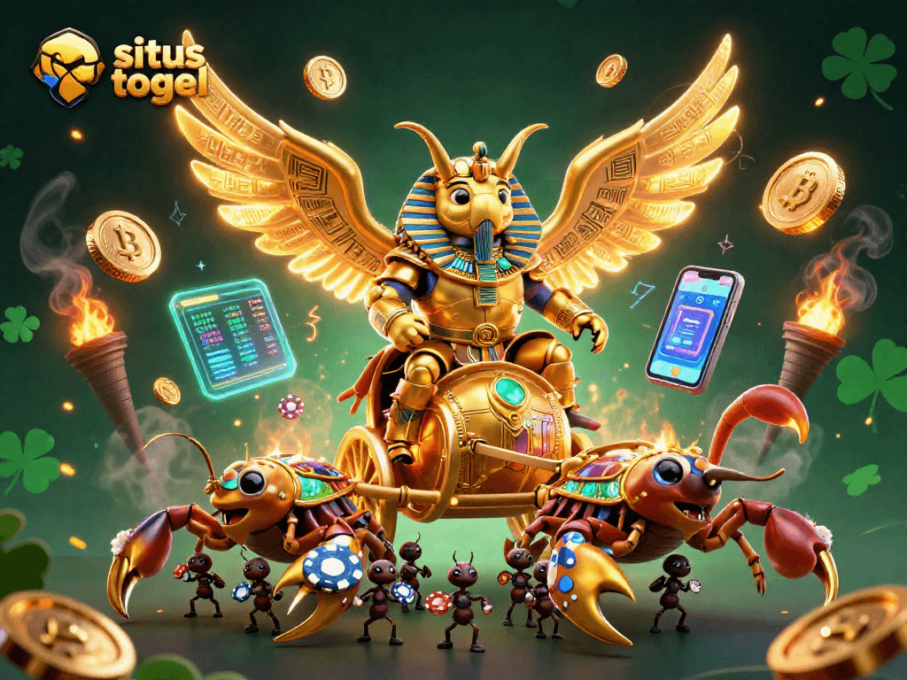 Memenangkan permainan situs togel dengan strategi yang tepat, tampilan ilustrasi kasino digital