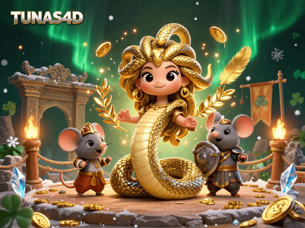 TUNAS4D brings exciting gameplay with vibrant illustrations of slot heroes and golden treasures.