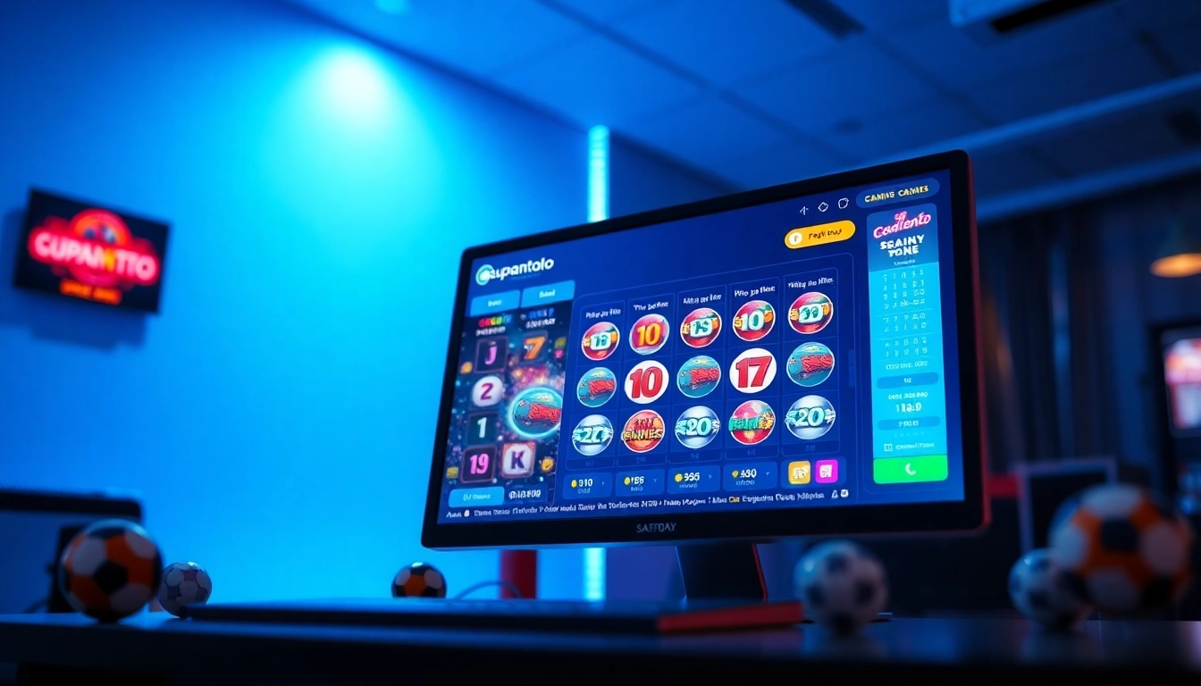 Explore the exciting world of asupantoto with a modern gaming interface and captivating visuals.