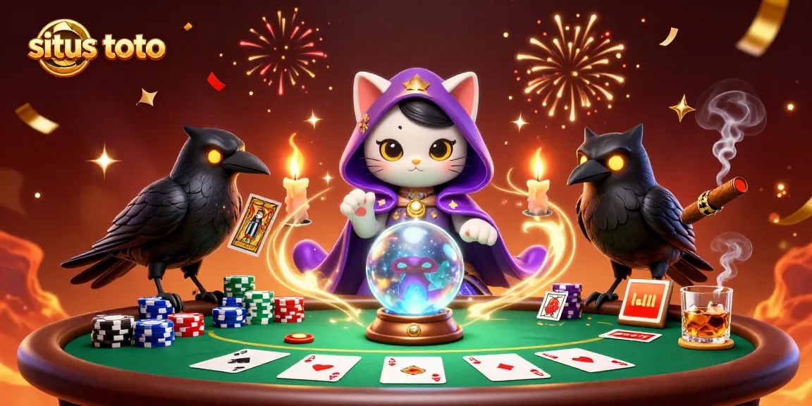 Menangkan situs toto dengan keberuntungan kucing mistis dan kartu tarot di kasino online