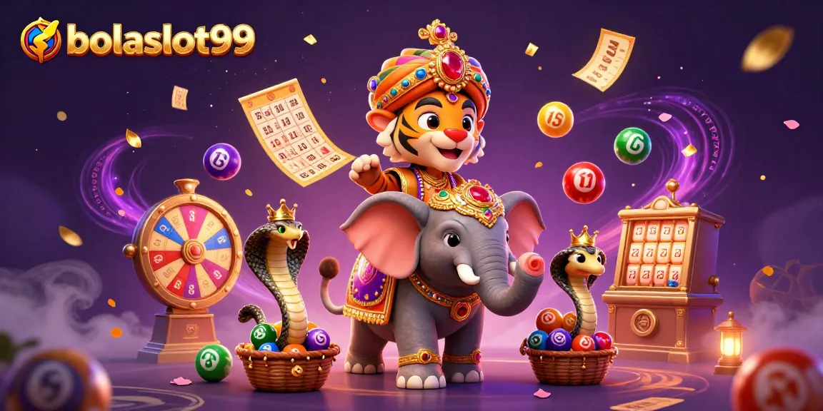 Enjoy exciting gameplay with bolaslot99 as a vibrant 3D casino illustration comes to life.