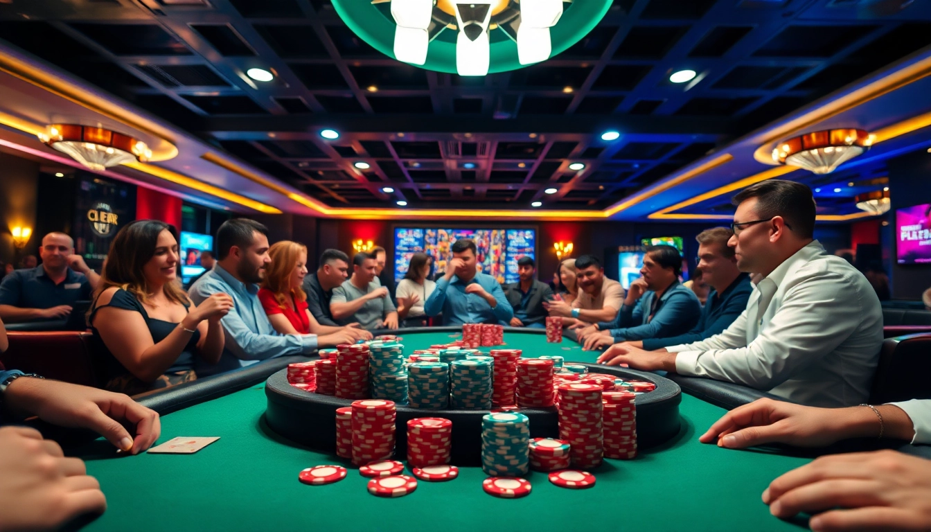 Permainan kasino yang menarik di https://abrakamakra.cz/jak-vyrobit-hackovanou-meduzu/ dengan meja poker berwarna-warni.