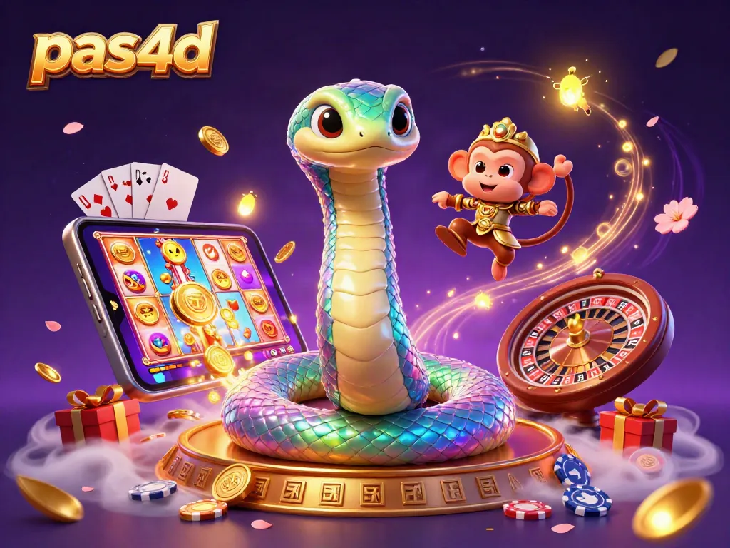 Bermain di pas4d dengan slot yang ceria dan karakter berwarna cerah, penuh aksi dan atmosfer magis.