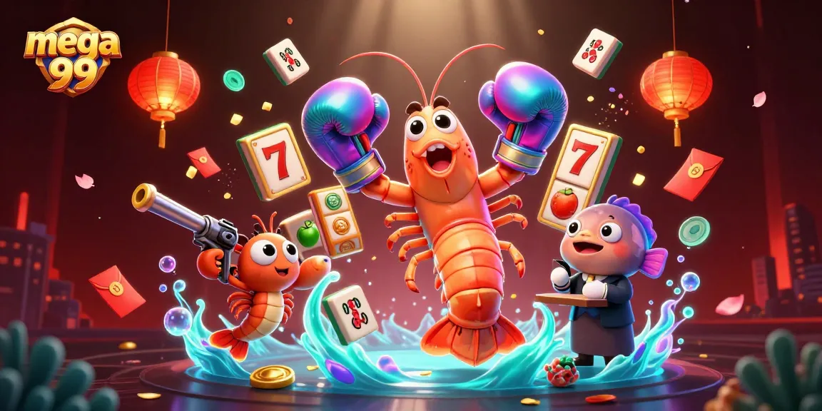 Experience thrilling jackpots with mega 99's dynamic slots and vibrant casino elements.