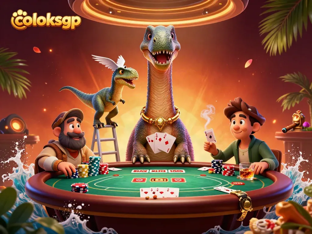 Memperoleh kemenangan di coloksgp dengan ilustrasi kasino 3D yang menarik.