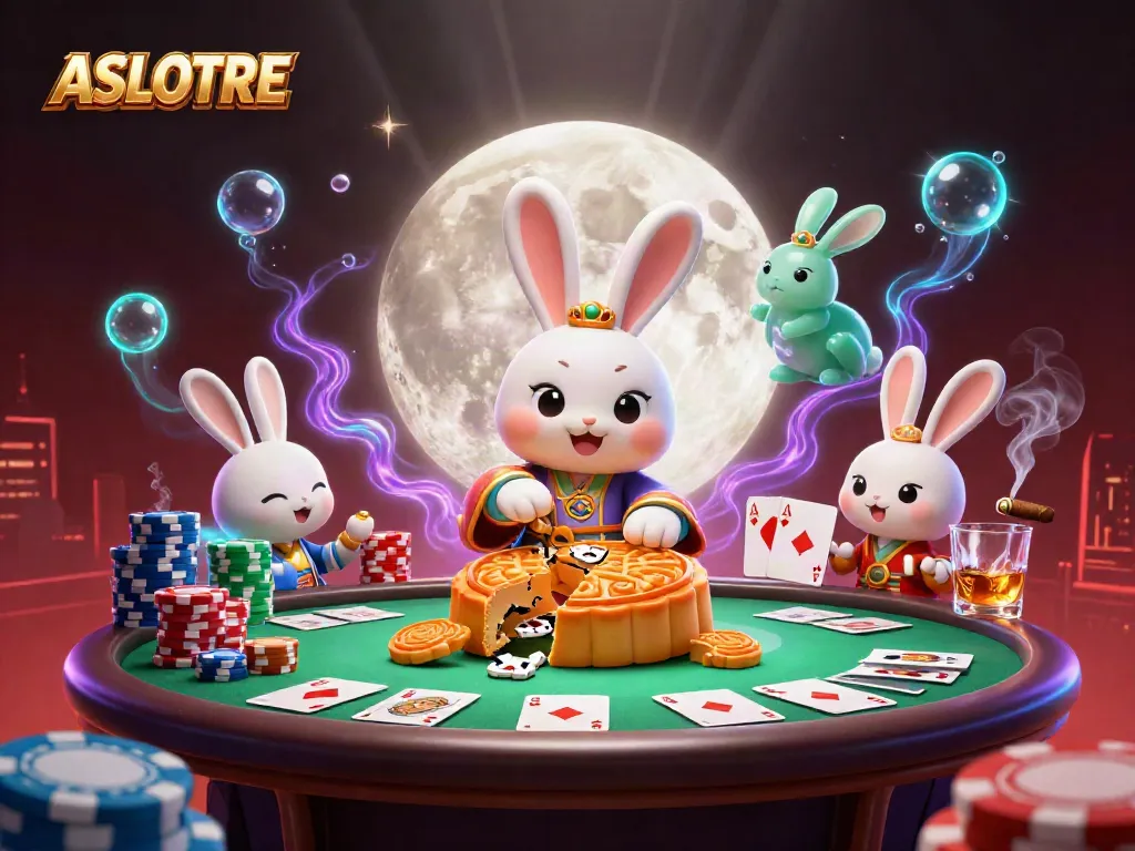 ASLOTRE memberikan pengalaman gaming yang menarik dengan ilustrasi karakter di kasino digital.