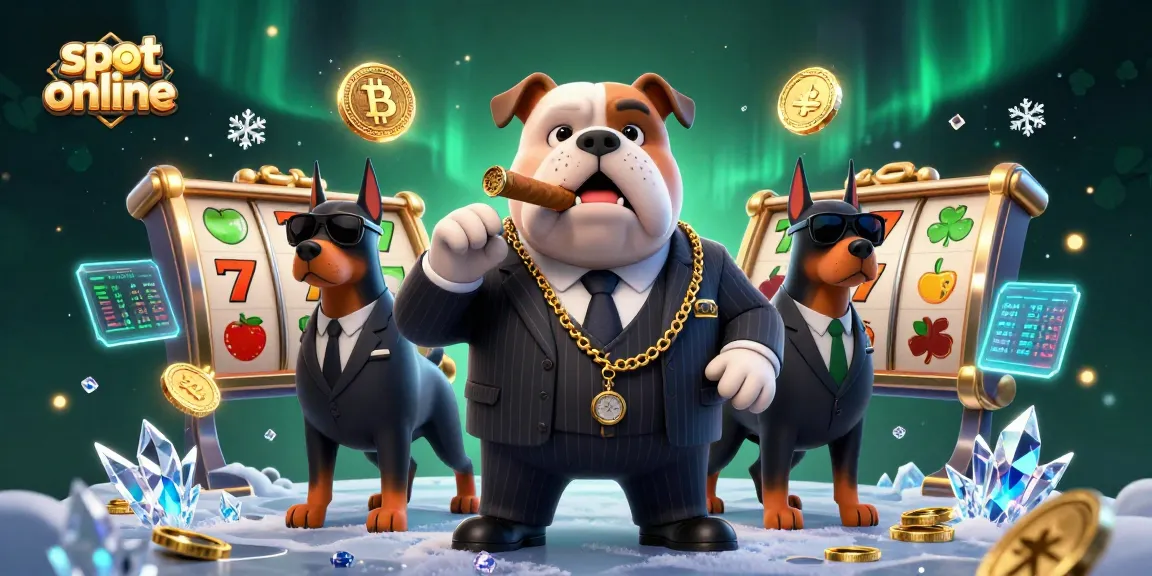 Experience exciting gameplay with slot online featuring 3D cartoon mafia characters amidst colorful slot reels.