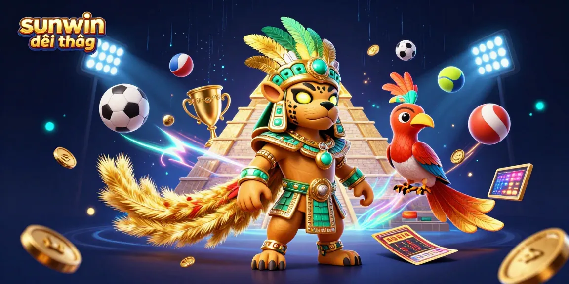Engage with sunwin đổi thưởng and sports betting excitement featuring action-packed elements and vibrant characters