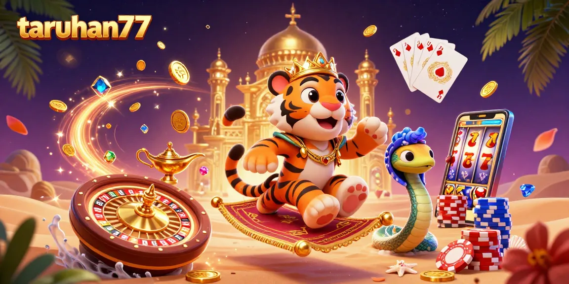Menangkan hadiah besar di taruhan77 dengan slot menarik dan kesempatan jackpot yang tak terhingga.