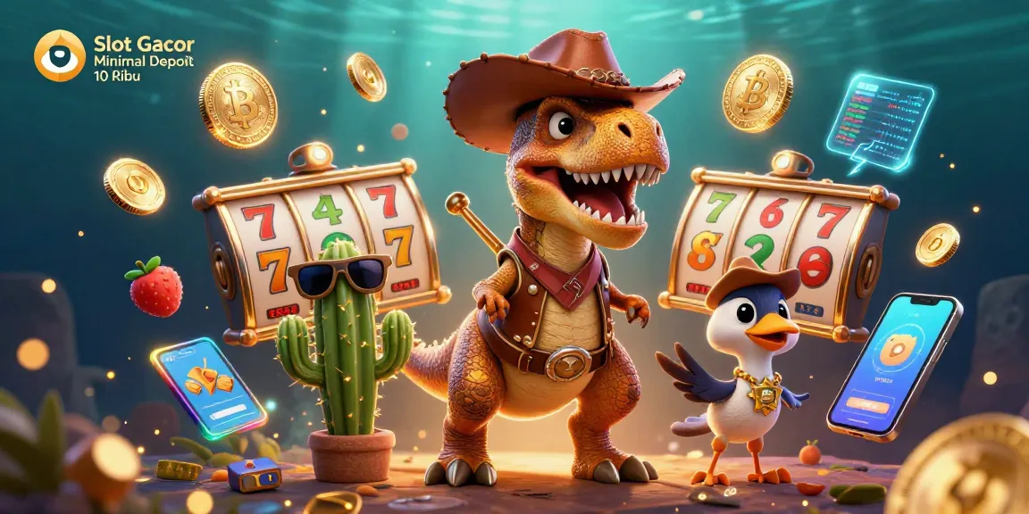 Spin and win with Slot Gacor Minimal Deposit 10 Ribu as animated characters boost your online gaming excitement!