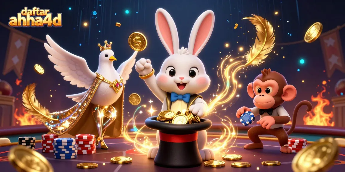 Taruhan dengan daftar ahha4d sambil menikmati atmosfer kasino yang mengesankan dengan karakter lucu.