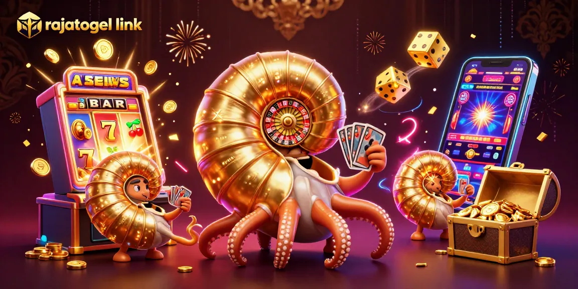 Menangkan hadiah besar di rajatogel link dengan jackpot menggelegar dan simbol keberuntungan di kasino.