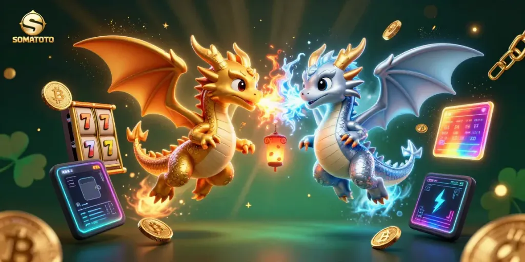 Spin and win with SOMATOTO's thrilling slot games showcased in a magical 3D realm.