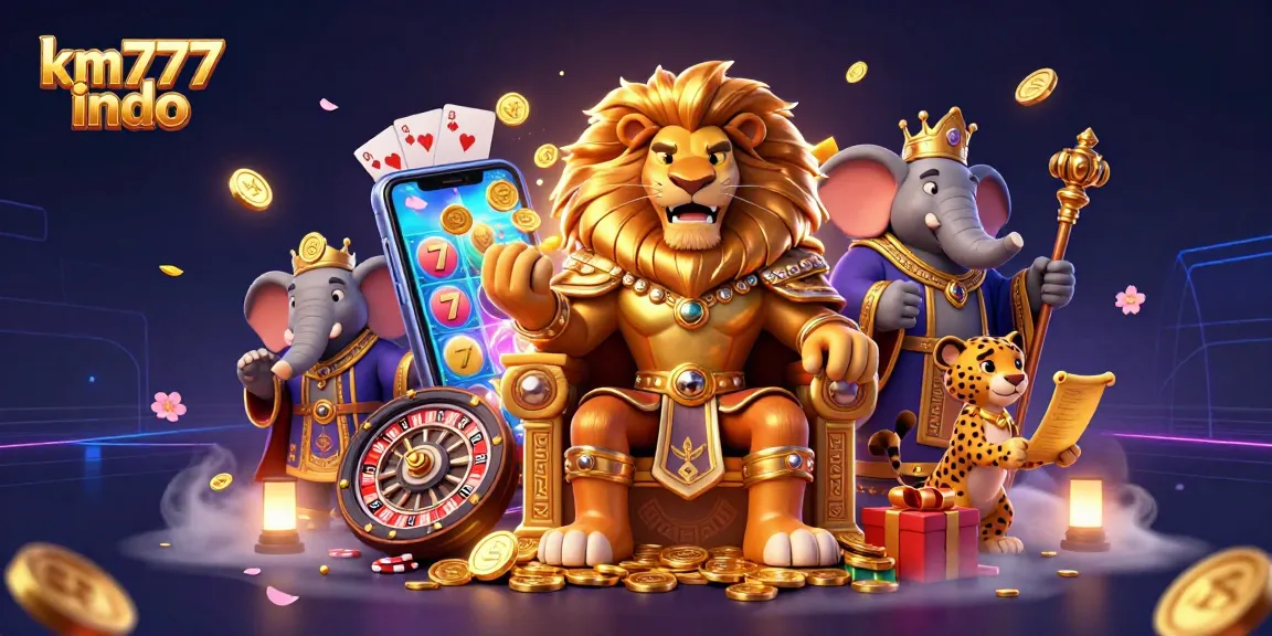 Engage in thrilling gaming experiences with km777 indo featuring vibrant slot games and royal characters.