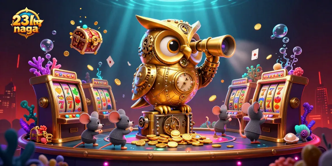 Slot 23naga menawarkan pengalaman bermain dengan semua karakter unik di kasino yang kaya akan warna dan detail.