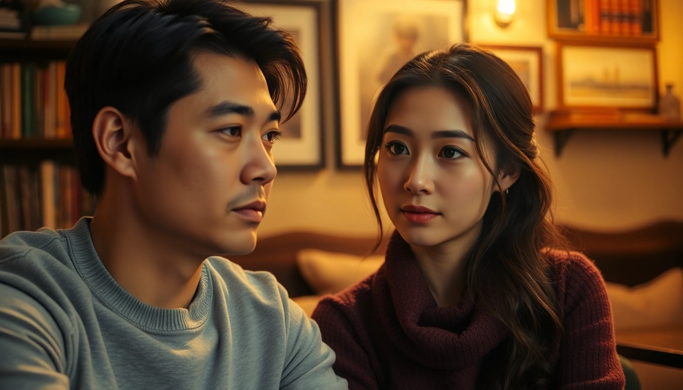 Aktor film semi jepang menampilkan emosi kuat di kafe romantis.