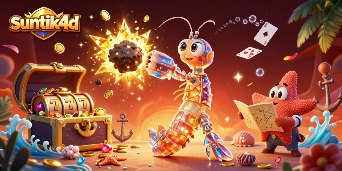 Suntik4d mengajak pemain untuk merasakan sensasi bermain slot dengan jackpot berkilau di lautan imajinasi.