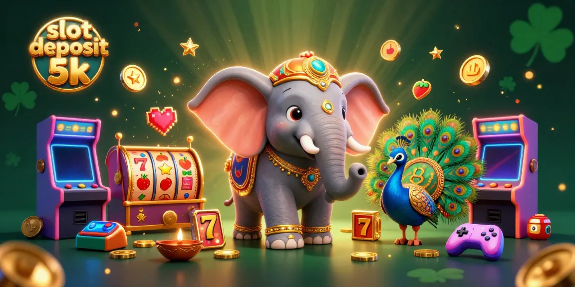Menangkan permainan slot deposit 5k dengan elemen perjudian yang mengesankan dan berwarna-warni, bersinar di lingkungan yang memukau.