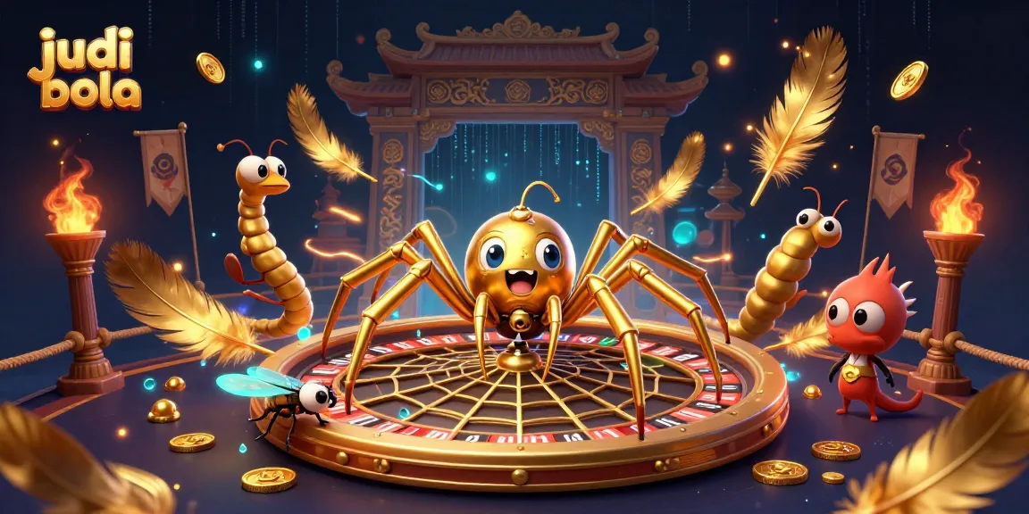 Experience betting excitement with judi bola at a dynamic roulette scene filled with thrilling elements.