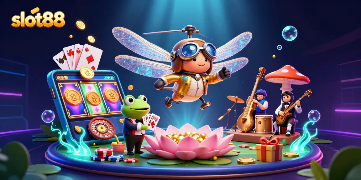 Slot88: Menangkan permainan kasino dengan antusiasme dan kegembiraan di gambar ilustrasi.