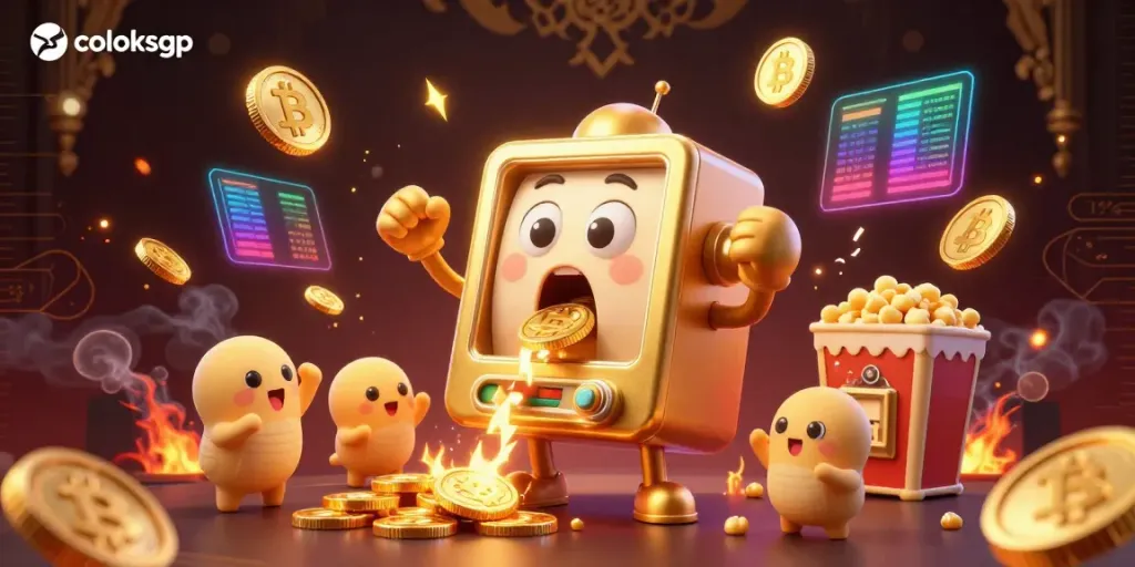 Mesin slot emas coloksgp merayakan jackpot dengan koin berlimpah, menciptakan pengalaman kasino yang seru.