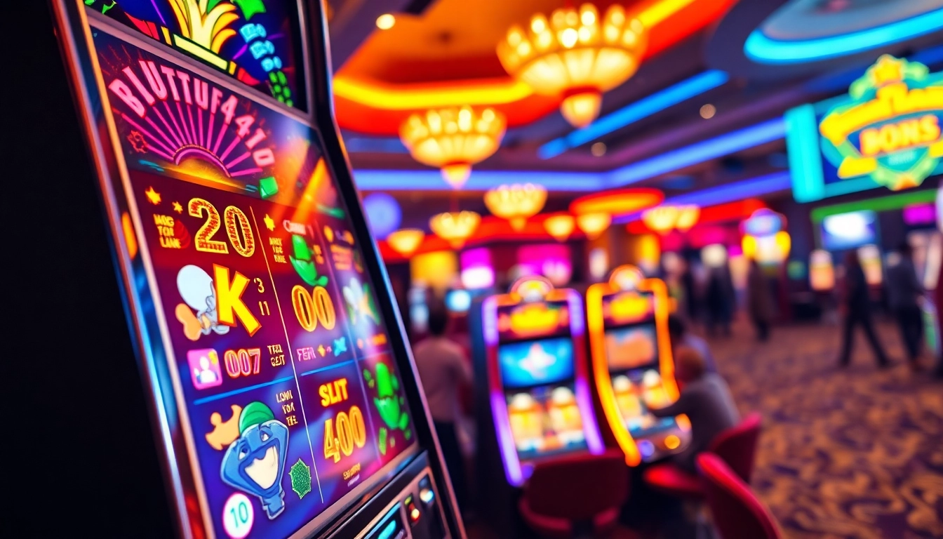 Menangkan jackpot di kutu4d slot dengan simbol-simbol berkilau dan suasana kasino yang meriah.
