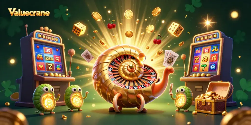 Menghadirkan permainan slot fantastis bersama valuecrane, jackpot cemerlang, dan elemen keceriaan kasino.