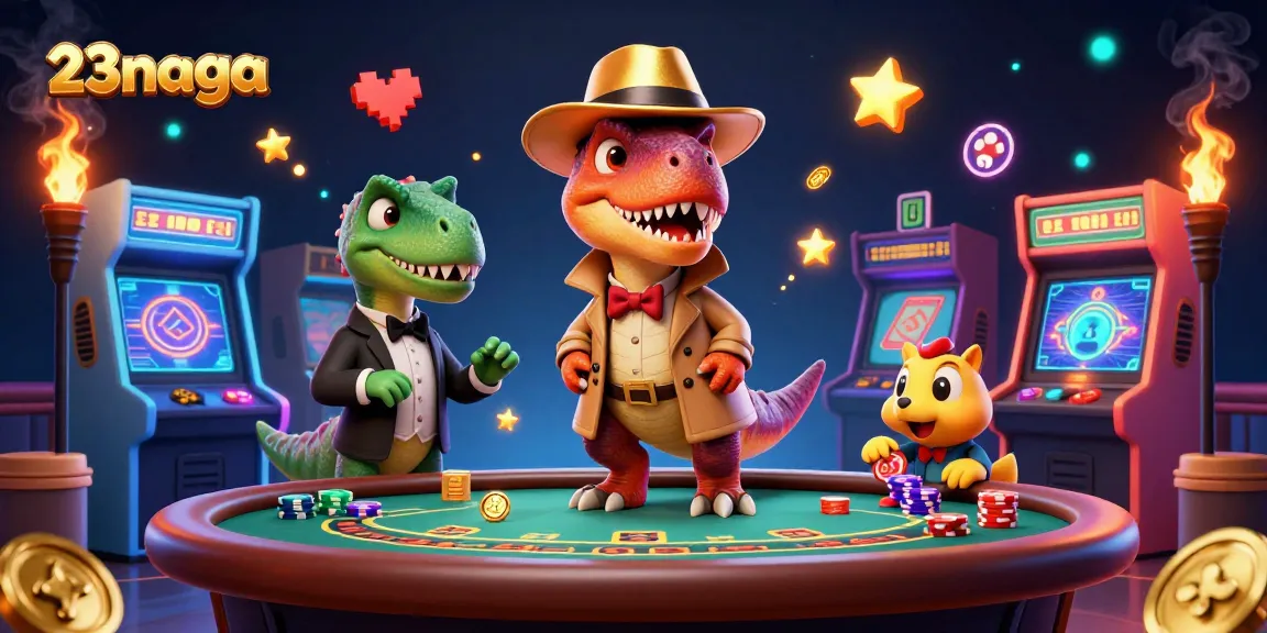Bermain di 23naga dengan karakter unik yang menghibur di meja blackjack.