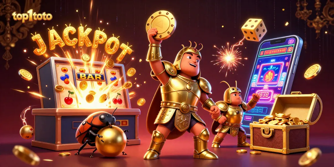 top1toto meraih kemenangan besar di kasino dengan jackpot mengesankan di slot