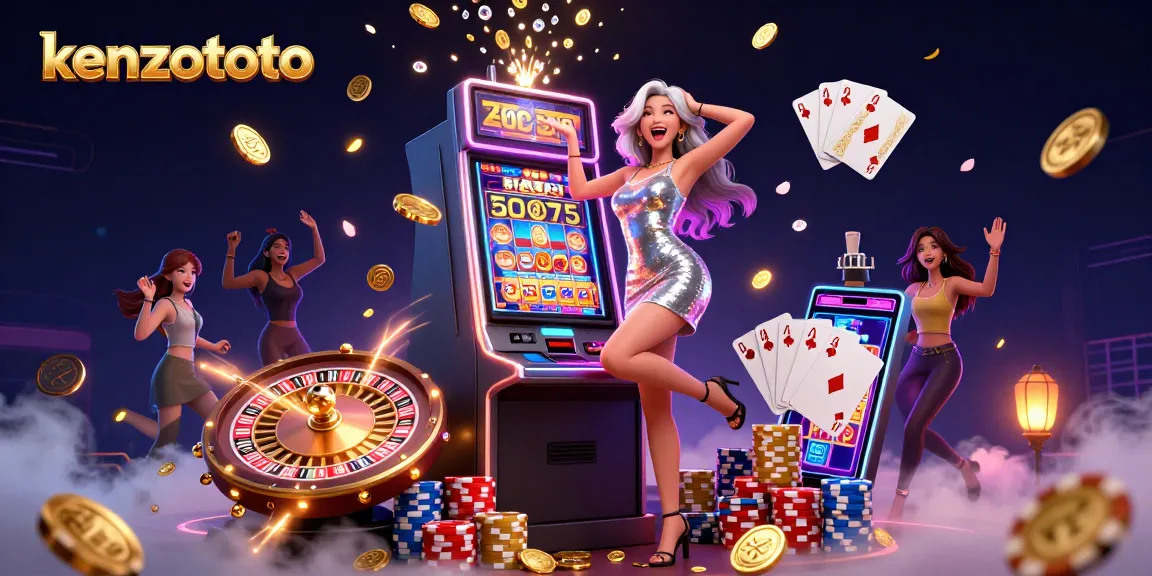 Experience winning moments at Kenzototo with vibrant slots and casino games come alive.