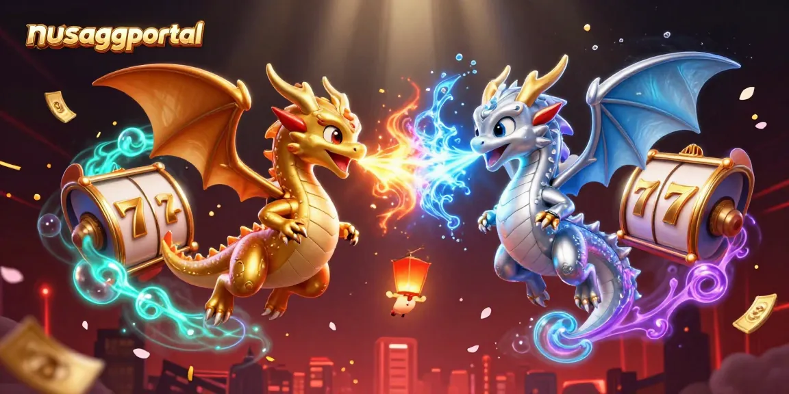 Experience slots excitement with nusaggportal's vibrant 3D dragons and dynamic game elements.